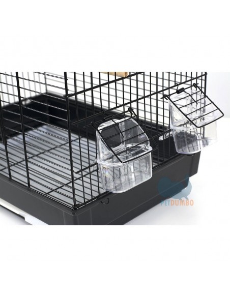 Gabbia canarini, cocorite, bengalini e altri piccoli uccelli