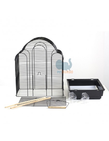 Gabbia canarini, cocorite, bengalini e altri piccoli uccelli