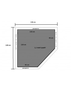 Gabbia pappagalli Corner House 2