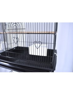 Gabbia Uccelli Deluxe con Carrello 2