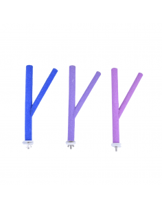 Set di 3 posatoi colorati ramificati di 25 cm